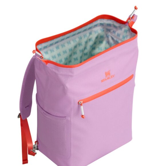 SOLD Stanley The All Day Madeleine Midi Cooler Backpack 20 Can 14.8 QT Lilac - Picture 4 of 8